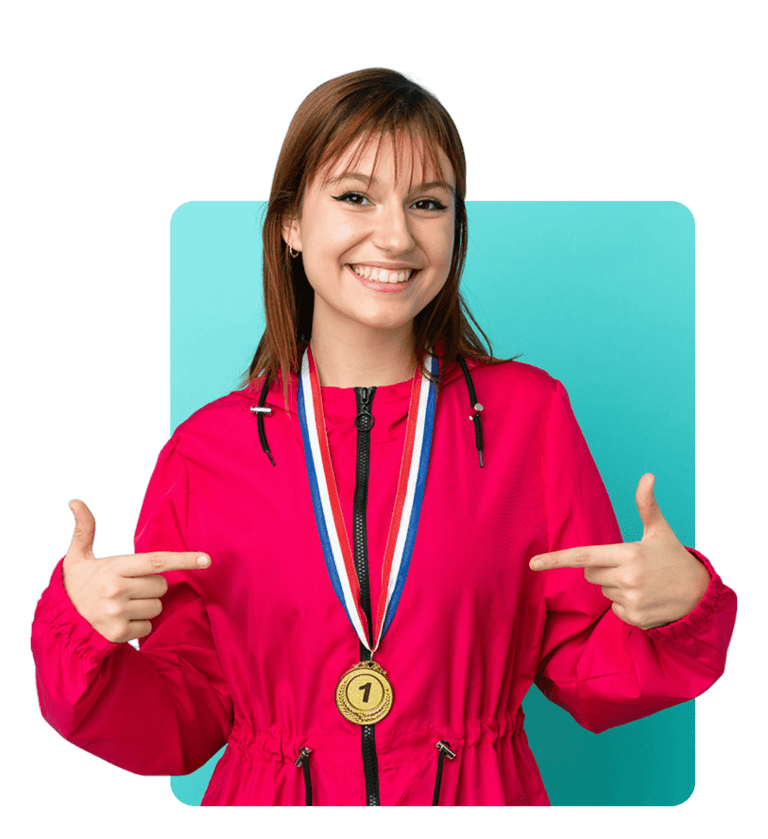 Digital marketing strategy winner lady