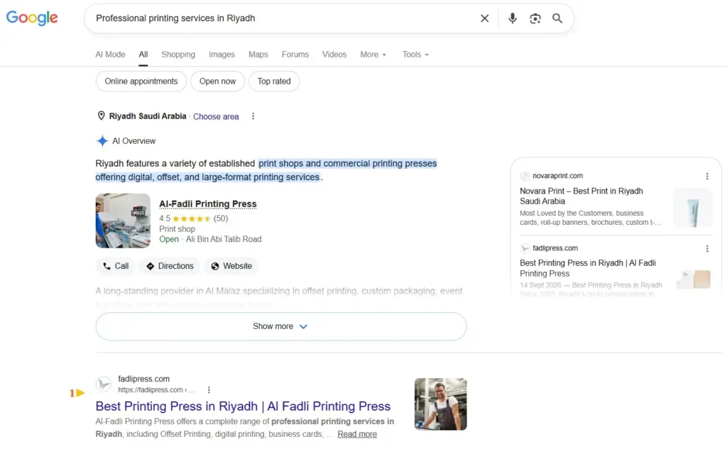 Al Fadli Printing Press Case Study Image 4